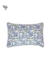 20s Cotton Cushion Cover in Floral Block Print