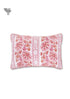 20s Cotton Cushion Cover in Floral Block Print