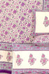 20s Cotton Bed Cover in Floral Block Print