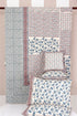 20s Cotton Bed Cover in Floral Block Print