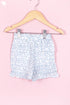 Cotton Frock & Shorts Set In Block Print