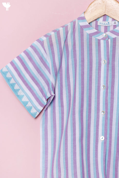 Khaadi Cotton Striped Co-Ord Set