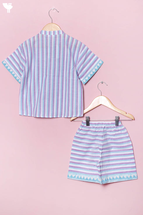 Khaadi Cotton Striped Co-Ord Set