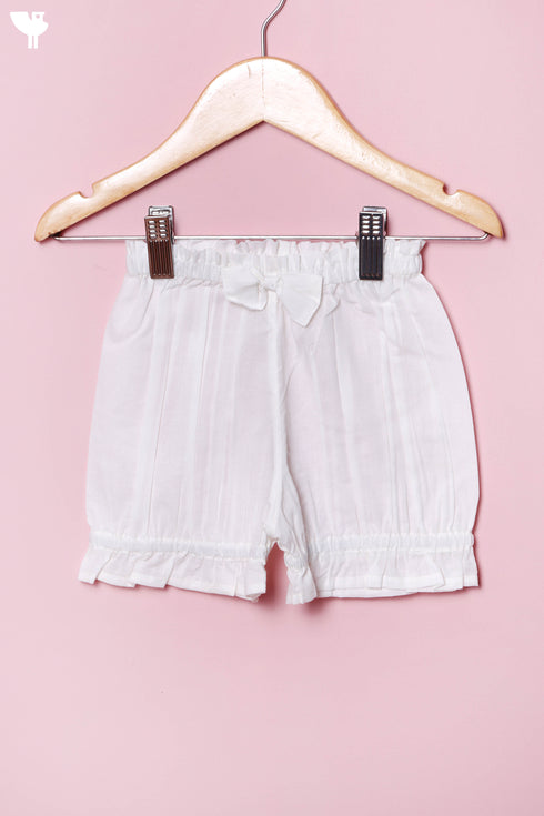 Khaadi Cotton Frock & Shorts Set In Block Print