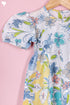 Cotton Frock & Shorts Set In Floral Print