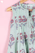 Cotton Frock & Shorts Set In Floral Print