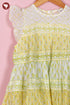 Mul Mul Cotton Girls Dress & Short Set in Floral Block Print