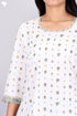Cambric Cotton Kurta And Pant Set In Graphic Print