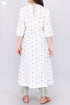 Cambric Cotton Kurta And Pant Set In Graphic Print