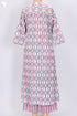 Cambric Cotton Kurta And Pant Set In Graphic Print