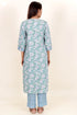 Bizzy Lizzy Kurta And Pant Set With Kota Dupatta In Block Print