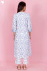 Bizzy Lizzy Kurta And Pant Set With Kota Dupatta In Block Print