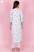 Bizzy Lizzy Kurta And Pant Set With Kota Dupatta In Block Print