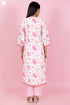 Cotton Kurta And Pant Set With Kota Dupatta In Block Print
