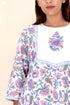 Cotton Kurta And Pant Set In Block Print