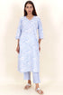 Cotton Kurta And Pant Set In Block Print