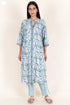 Bizzy Lizzy Kurta Pant Set With Dupatta In Block Print
