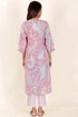 Cotton Kurta And Pant Set In Graphic Print