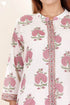Cotton Kurta And Pant Set In Block Print