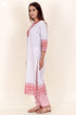 Cotton Kurta And Pant Set With Dupatta In Block Print