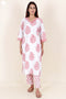 Cambric Cotton Kurta And Pant Set With Block Print
