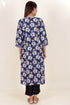 Cambric Cotton Kurta And Pant Set In Floral Print