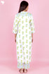 Cambric Cotton Kurta Pant Set In Block Print