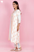 Chanderi Silk Kurta Set With Block Print