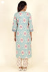 Cambric Cotton Kurta Pant Set With Kota Dupatta In Block Print