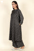 Rayon Twill Black Kurta and Pant Set