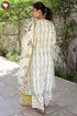Chanderi Silk Kurta Pant With Dupatta In Floral Block Print
