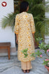 Terry Voile Kurta Pant With Dupatta In Floral Block Print