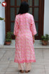 Kota Doria Kurta Pant Set With Dupatta In Block Print