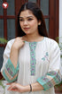 Chanderi Silk Kurta Pant with Dupatta in Floral Block Print