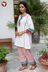 Tagai Cotton Kurta and Pant Set in Block Print
