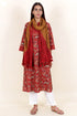 Cambric Cotton Kurta And Mulmul Dupatta With Block Print
