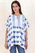 Mulmul Cotton Top In Floral Block Print