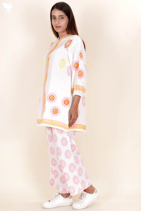 Khaadi Co-Ord Set In Block Print