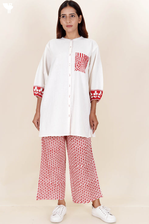 Khaadi Co-Ord Set In Block Print