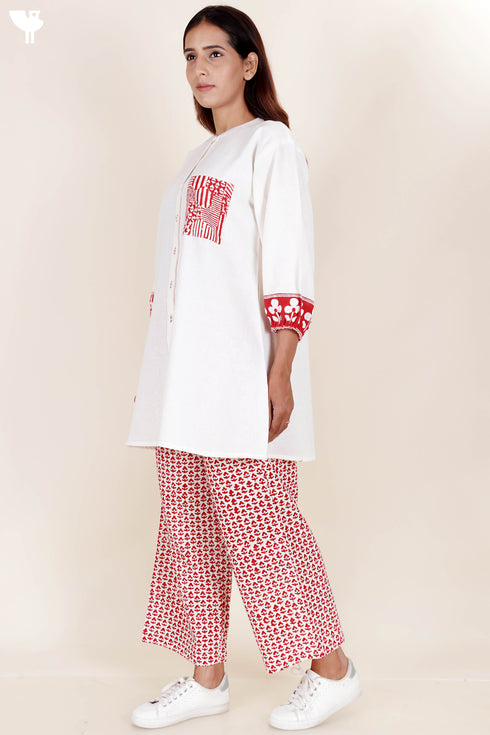 Khaadi Co-Ord Set In Block Print