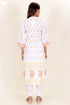 Cambric Cotton Kurta In Block Print