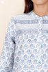 Cambric Cotton Top In Block Print