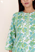 Cambric Cotton Dress In Floral Print