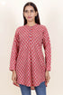 Cambric Cotton Top In Block Print