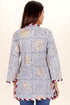 Cambric Cotton Top In Block Print