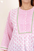 Mulmul Cotton Top In Assorted Block Print