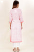 Mulmul Cotton Kurta In Block Print
