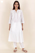 Cotton Kurta With Embroidery