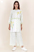 Rayon Co-Ord Set In Block Print