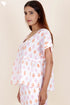 Cambric Cotton Top In Block Print